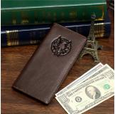 8009-1C  100% Real Genuine Leather Purse Wallet Card Holder 