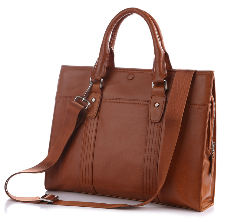 7179B Vintage Leather Men's Laptop Bag Briefcase Messenger Bag handbag