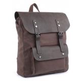 9001C New Style Canvas and leather Men Travel bag Backpack