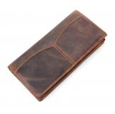 8059R 100% Real Genuine Leather Wallet Card Holder