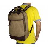 9028N JMD Brand Light Army Green Popular Top Quality Large Capacity Mens Canvas Backpack Laptop