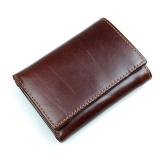 R-8105Q New Arrival Coffee Men's Cow Leather RFID Money Holder