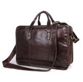 7345C JMD Brand 2016 New Arrival Genuine Cow Leather Men's Handbag Coffee Laptop Bag  