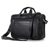 7367A 100% Genuine Vintage Leather 17 Inches Laptop Business Bag
