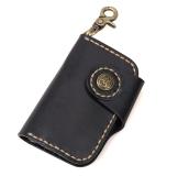 8131A-1 New Products Genuine Leather Car Key Bag Manufacturer
