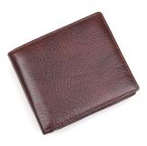 R-8142-3C RFID Wallet Great Cowhide Real Leather Mens Card Holder