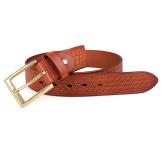 B010B-1 Fashion Stylish Italian genuine Leather Lady Belt with Pin Buckle 