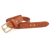 B013B Good Quality Custom Genuine Leather Belt for Men 