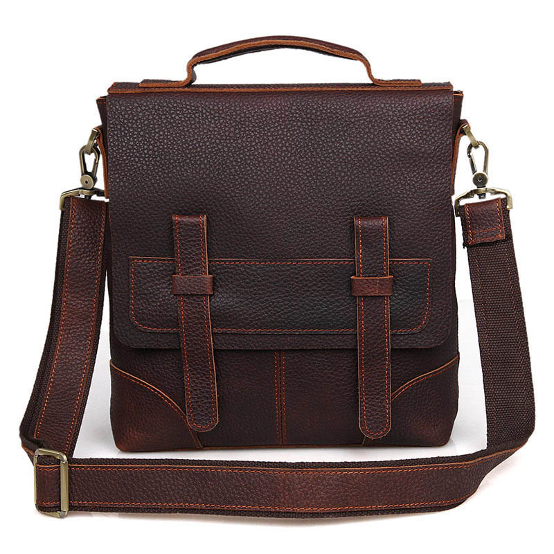 6034 New Style Real Leather Handbag Briefcase Messenger Bag