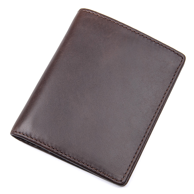 R-8172-2Q Men Fashion Brown Wallet Purse Card holder 