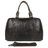 7190J-1 Genuine Leather Men's Laptop Bag Briefcase Messenger Bag Handbag 