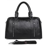 7190A Genuine Leather Men's Laptop Bag Briefcase Messenger Bag Handbag 
