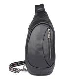 4022A Unique Design High Quality Cow Leather Men's Shoulder Bag 