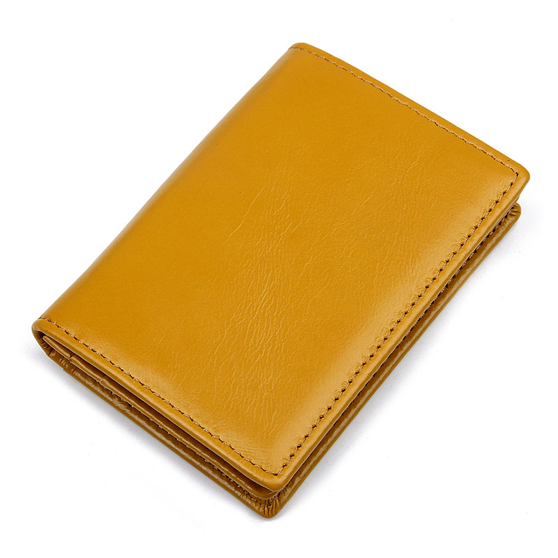 R-8078D Yellow RFID wallet Hot Selling Pocket Wallet 