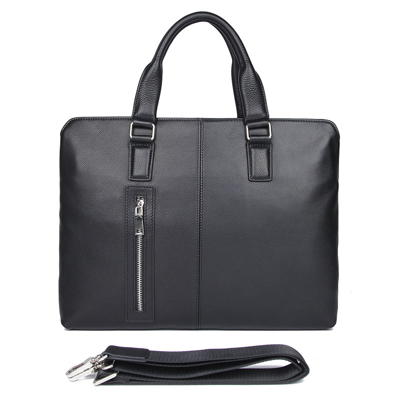 7411A Unique Design Black Briefcase Good Quality Laptop Bag for Men
