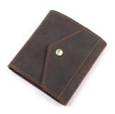 8148-2R High Quality Crazy Horse Leather Card Holder Wallet