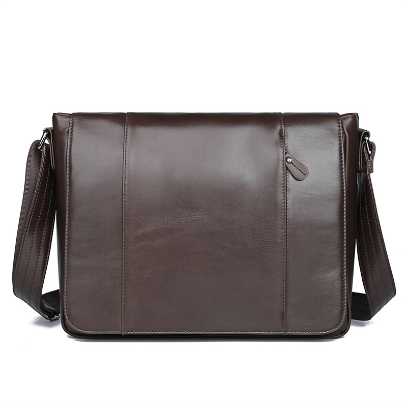 7338C-1 Hiqh Quality Cow Leather Good Design Sling Bag for Men