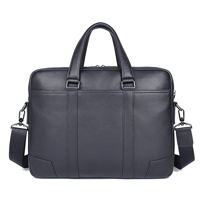 7418A  Full Grain Leather Laptop Bag Men's Handbag Lawyer Bag