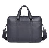 7418A  Full Grain Leather Laptop Bag Men's Handbag Lawyer Bag
