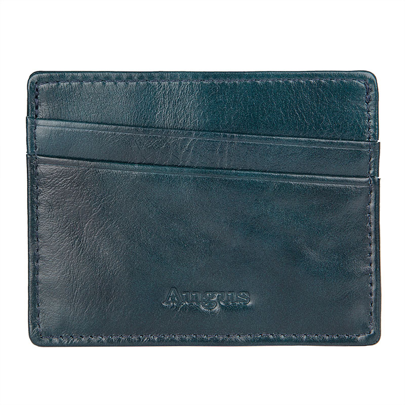 R-8101K-1 Blue Card Holder High Quality Wallet for Men