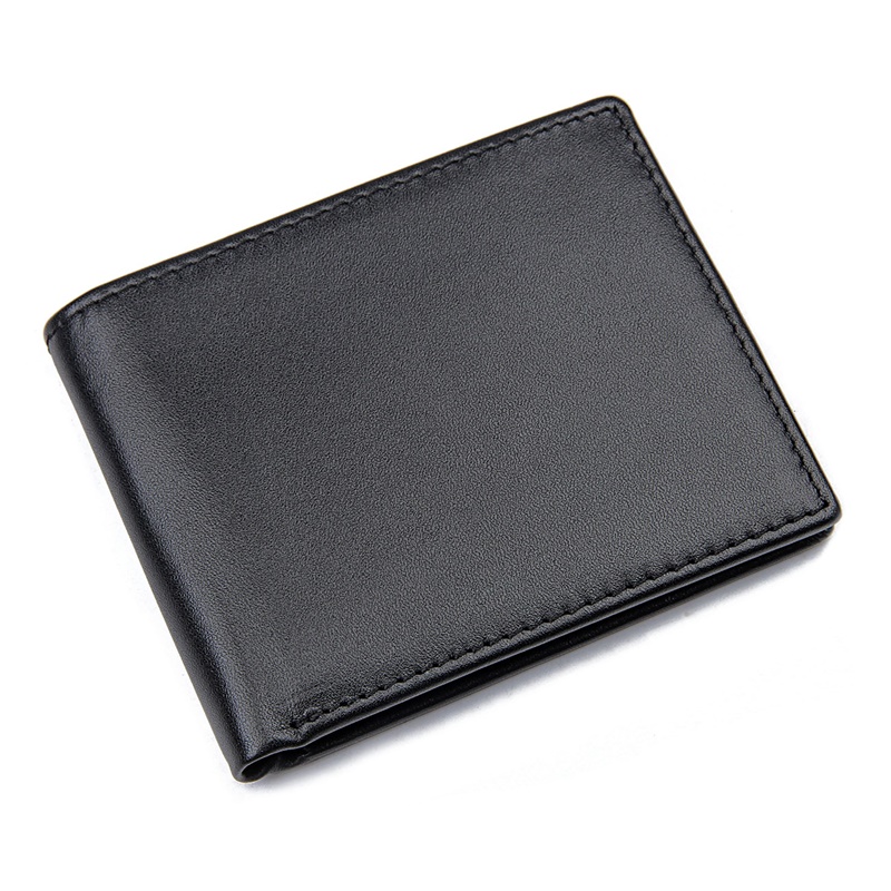 R-8449A Genuine Leather Full Grain Leather RFID Wallet _Wallets 