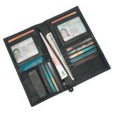 8201K Leather Wallet for Men Passport Holder Card Holder  
