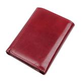 R-8177X Hot Selling Red RFID Wallet Handmade Pocket Money Holder 