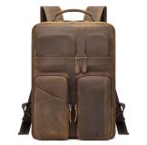 2763R Crazy Horse Leather Backpack for Men