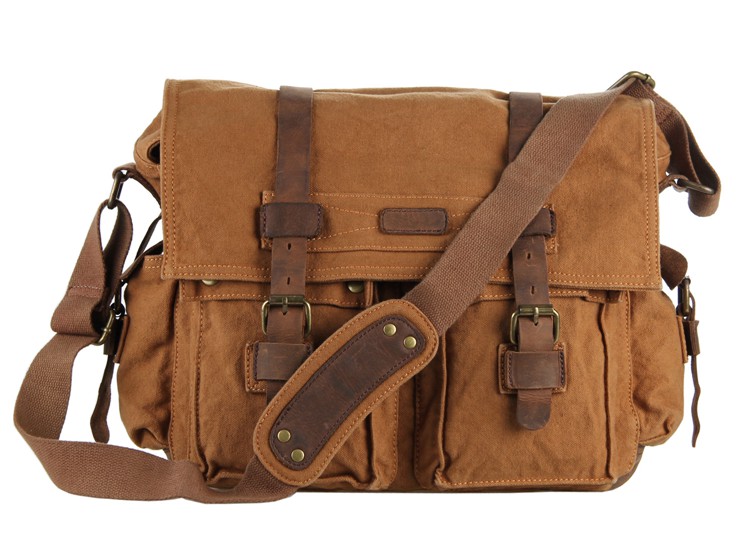 9005B J.M.D New Style Canvas Men Travel Messenger Bag 