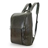 7344J Wholesale Genuine Leather Cowhide Leather Knapsack Boy Supplier