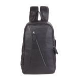7350A JMD Brand 2016 New Arrival Genuine Cow Leather Mens Leather Backpack Laptop Travel Rucksack