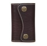 8130Q-1 JMD Brand Hot Selling New Products Chocolate Genuine Leather Car Key Bag Supplier