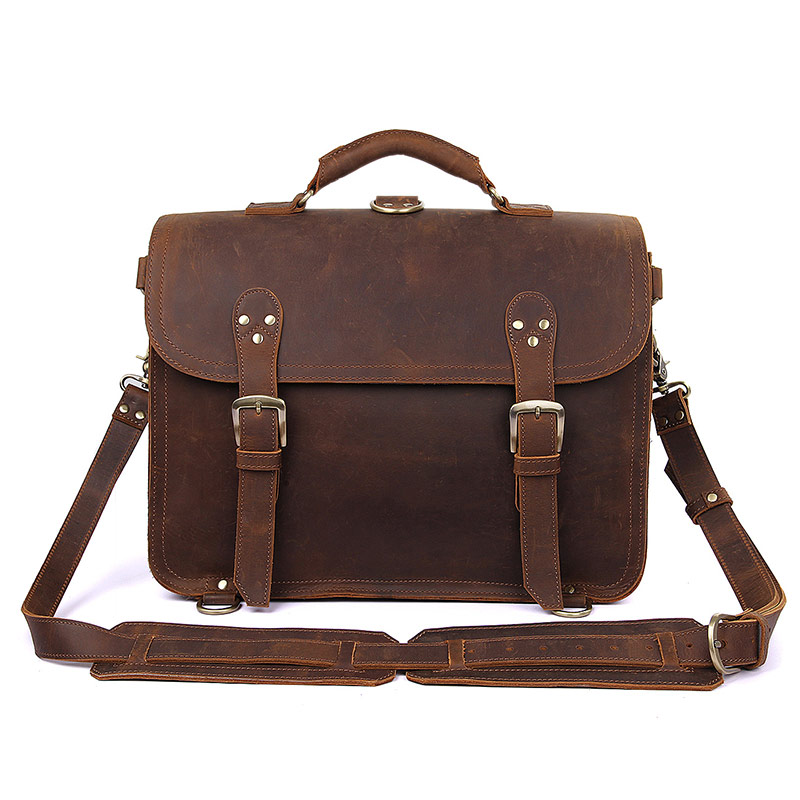 7370R Big Tote Bag Crazy Horse Cow Boy Style Travel Bags For Men's Big Size Travelling Bag 2013 Hot selling