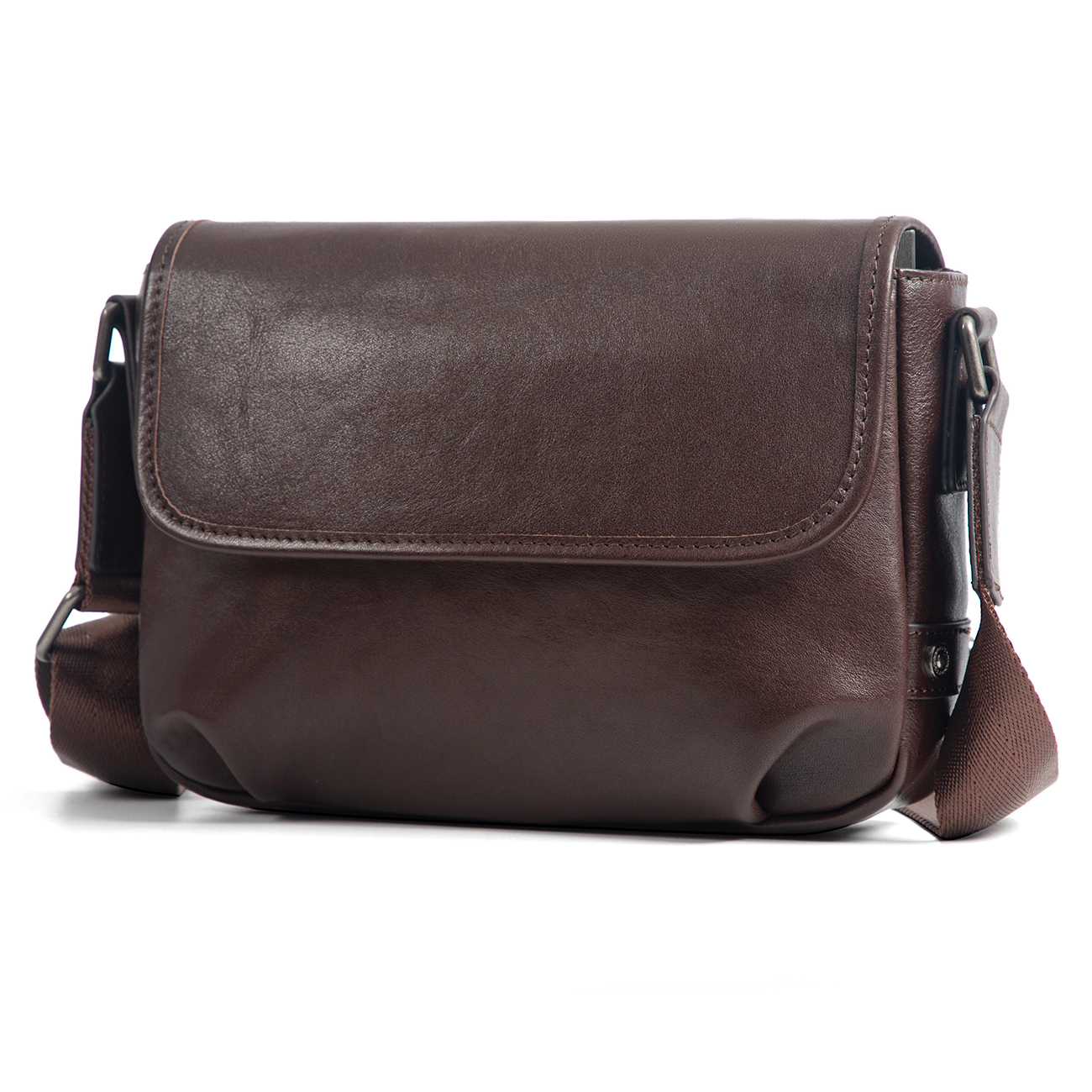 Coffee Mini Crossbody Bag Men's Sling Bag