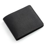 Unique Pattern Leather Wallet for Men Black Card Holder